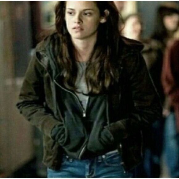 NECA Twilight Bella’s Green Jacket Large Rare New Moon - Picture 2 of 9